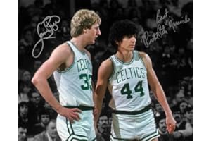 Ikonic Fotohaus Larry Bird Pete Maravich Signed Photo Autograph Print Wall Art Home Decor