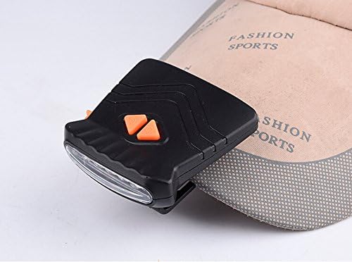 SPORTWIN Usb 5-Led Rechargeable Headlamp Flashlight Rotatable Clip on Light for Hat