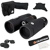 Celestron TrailSeeker ED 8x42 Binoculars for Birding &amp; Nature &ndash; ED Glass | ED Glass for Sharp Detail, Phase &amp; Dielectric-Coated BaK-4 Prisms, Fully Broadband Multi-Coated, Magnesium Alloy Body