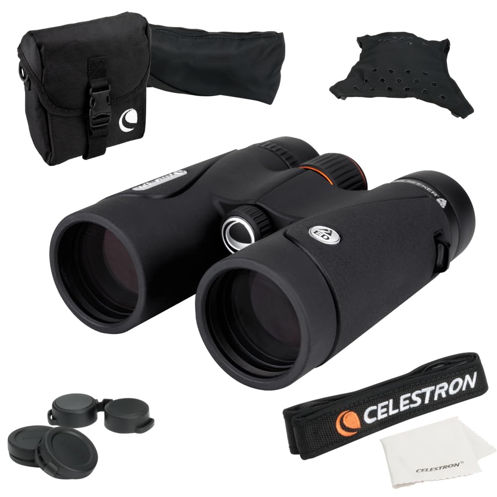 Prismáticos Celestron TrailSeeker ED 8x42 para observación de aves y naturaleza - Vidrio ED