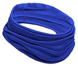 12-in-1 Cooling Neck Wrap, Gaiter, Bandana, Headband or Scarf for Men & Women - Versatile Cool Headwear for Summer Heat - UPF 50 Head Wrap for Sun Protection - Skin Cancer Foundation Recommended
