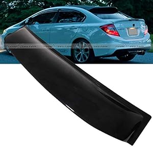 Image of Remix Custom Roof Spoiler for 2012-2015 Honda Civic 4DR Sedan Rear Roof Window Visor Spoiler Wing 13 14