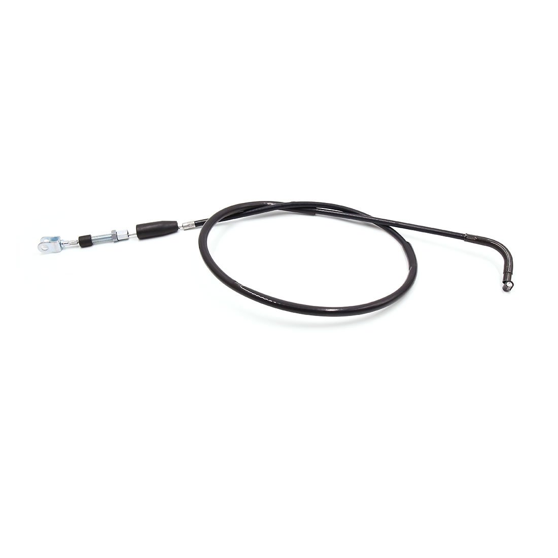 sourcing map Black Rubber Coated Motorcycle Motorbike Clutch Cable Wire Line for Suzuki EN125