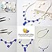 PH PandaHall White Pearl Beads 6mm, 400pcs Tiny Satin Luster Glass Pearl Beads Round Loose Spacer Beads for Earring Bracelet Necklace Waist Chain Making, Glossy White