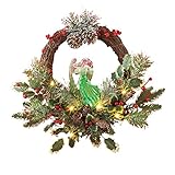 Pre-Lit Fiber Optic Color-changing Angel Holiday Evergreen 15