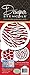 Designer Stencils C473 Cookie Stencil Animal Skins, 4-Inch, Beige/Semi-Transparent