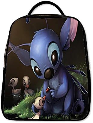 Stitch Printed Outdoor Casual Backpack Students School Bag