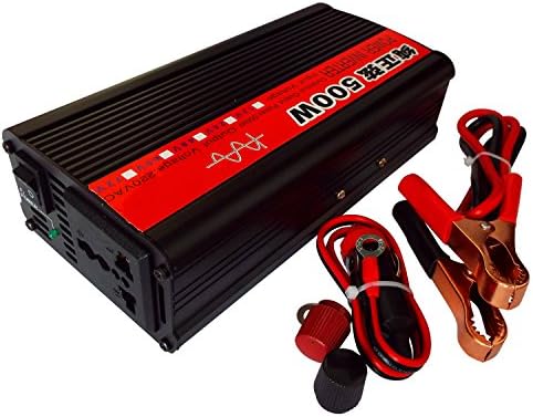 CAM2 DC 12V To AC 110V Pure Sine Wave Power Inverter For Vehicle (500W)