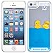 Yoption Liquid Case for iPhone 5 5s SE,Clear Cute Creative Design Liquid Floating Rubber Duck Hard Case Cover for iPhone 5 5s SE