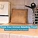 500g Bamboo Charcoal Air Purifying Bag Natural Air Freshener Odor Absorber Eliminator & Deodorizer Removes Moisture, Allergens in Your Bathroom, Kitchen, Car, RV, Closet By Bamboo Air