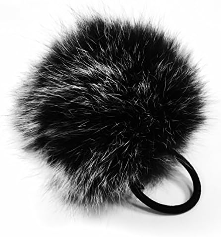 Elastic Hair Pom-Pom Tie Holder Polished Style Hair Fashion Accessory