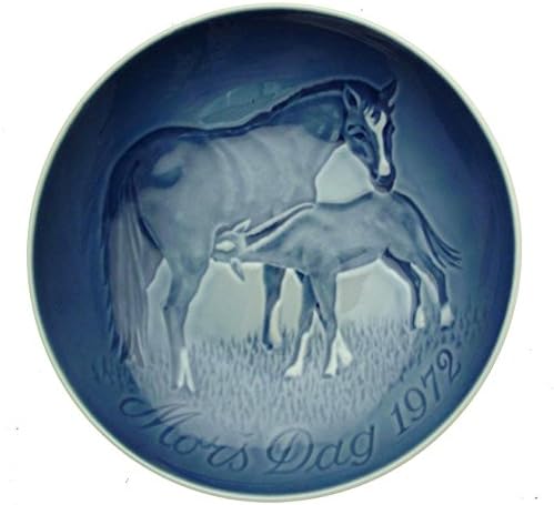 Royal Copenhagen Mothers Day Plate Mothers Day 1972 Mors Tag 1972 Horse And Foal