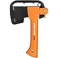 Fiskars Camping Axe XXS X5, Storage and Carrying Case Included, Length: 23 cm, Non-stick Coating, Weight: 480 g, High Steel B