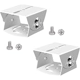 GledeYeTec 2D Adjustable Security Surveillance CCTV Camera Mounting Bracket Duckbill Head Universal Joint Bracket Crossbar Adapter (2D Steel Mount Adapter)