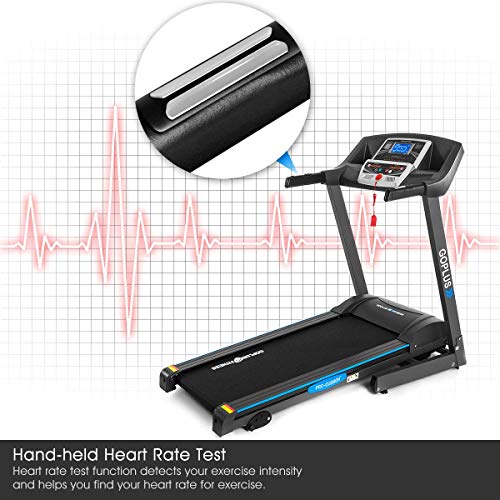 Goplus Electric Folding Treadmill with Incline, Walking