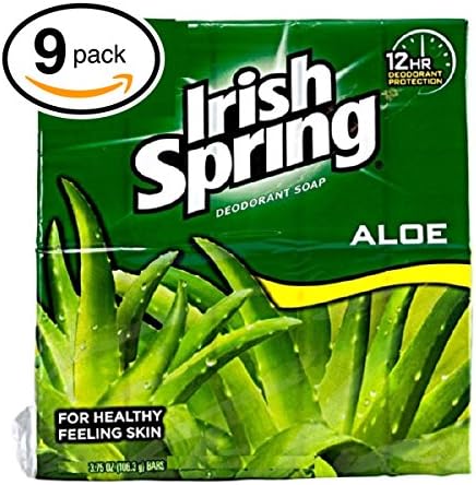 Irish Spring Bar Soap (9 Bars, Aloe)
