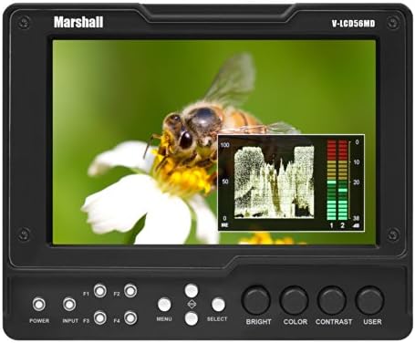 Marshall Electronics V-LCD56MD-3G Camera Top Monitors (Black)