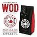 WodFee Coffee Company | Fran-ETIC Blend | Worlds Strongest Ground Coffee with Added Caffeine & Keto Friendly | Very Potent Formula | 12 oz Bag