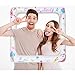 Helisun TINKSKY Inflatable Selfie Frame Unicorn Picture Selfie Frame Unicorn Birthday Party Supplies for Baby Shower Party Decorations