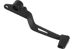 PIKPOP Rear Brake Lever for 2018-2025 Ninja 400, Ninja 500, Z400, Z500, Ninja e-1 ABS, Motorcycle Foot Pedal Accessories Replacement (Black)