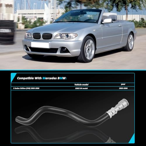 MUNIK 32416796390 Power Steering Return Hose Compatible with BMW 325i 330i photo 12