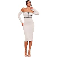 Enza Costa womens Stretch Silk Rib Tank Midi Casual Dress, Aster, X-Small  US at Amazon Women's Clothing store