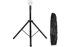 Fixing Tripod Stand for 3D Hologram Projector, Universal Aluminium Steel Fan Advertising Machine Tripod Bracket, 31.5-70.9in 