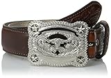 M&F Western Boy's Nocona Belt (Little Kids/Big Kids) Brown 28