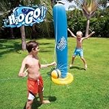 H2OGO! Fun, Durable, Colorful, Inflatabe Swimming Pool Floats and Games Tether Ball for Kids/Toddlers