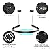 Wireless Neckband Headset, ELEGIANT Bluetooth Headset IPX 4 Waterproof Earphones Bluetooth Headphones for Gym Workout Black [12-hour play/talk time, incoming call vibration, magnetic design]