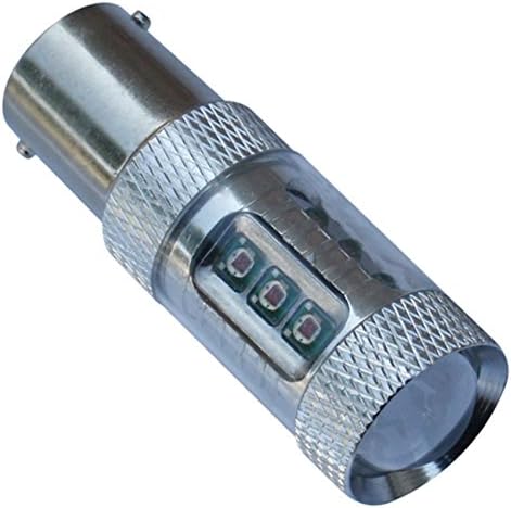 BYOPTO 2 Pcs ( Red 1156 BA15S P21W) 80W Type LED High power Cree Chips Car Auto Turn Reverse Signal Light DC12V DC24V