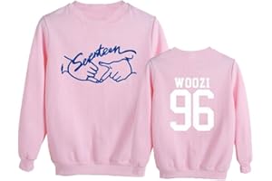 BABYHEALTHY Kpop Seventeen 17 Pullover Hoodie Vernon Woozi Wonwoo Sweater Sweatshirt