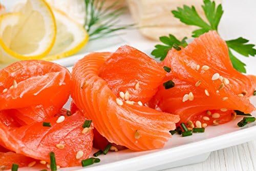 3.7 Lb. Most Awarded Smoked Salmon Fillet, Pre-Sliced On Skin (1 Fillet).