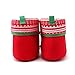 Itaar Baby Boots Toddler Infant Christmas Elf Crib Shoes Winter Snow Booties Soft Warm