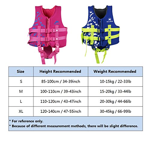 IvyH Kids Swimming Vest - Children Kids Float Jacket Vest Swimming Training Floating Swimsuit Buoyancy Swimwear Swimming Aid Vest - Thumbnail 6
