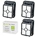 GreenVacShop 3pk Replacement Filter Set for Bissell 1866 CrossWave All-in-One 1785 17852 17853 17854 17855 17856 17858 17859 2303 2305 2306 23062 23068 2328 Vacuum, 3 HEPA Filters, Replaces # 1608684