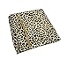 YOUR SMILE Silk Like Leopard Print Scarf Women's Fashion Pattern Large Square Satin Headscarf Head Dress (208)