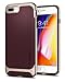 Spigen Neo Hybrid Designed for iPhone 8 Plus Case (2017) / Designed for iPhone 7 Plus Case (2016) - Champagne Gold & Burgundy