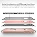 iPhone 6S case, Aonlink 3 in 1 Ultra Thin and Slim Design Kickstand Coated Premium Non Slip Surface Shockproof Metal for iPhone 6 (2014) and iPhone 6S (4.7'')(2015)-Rose Gold