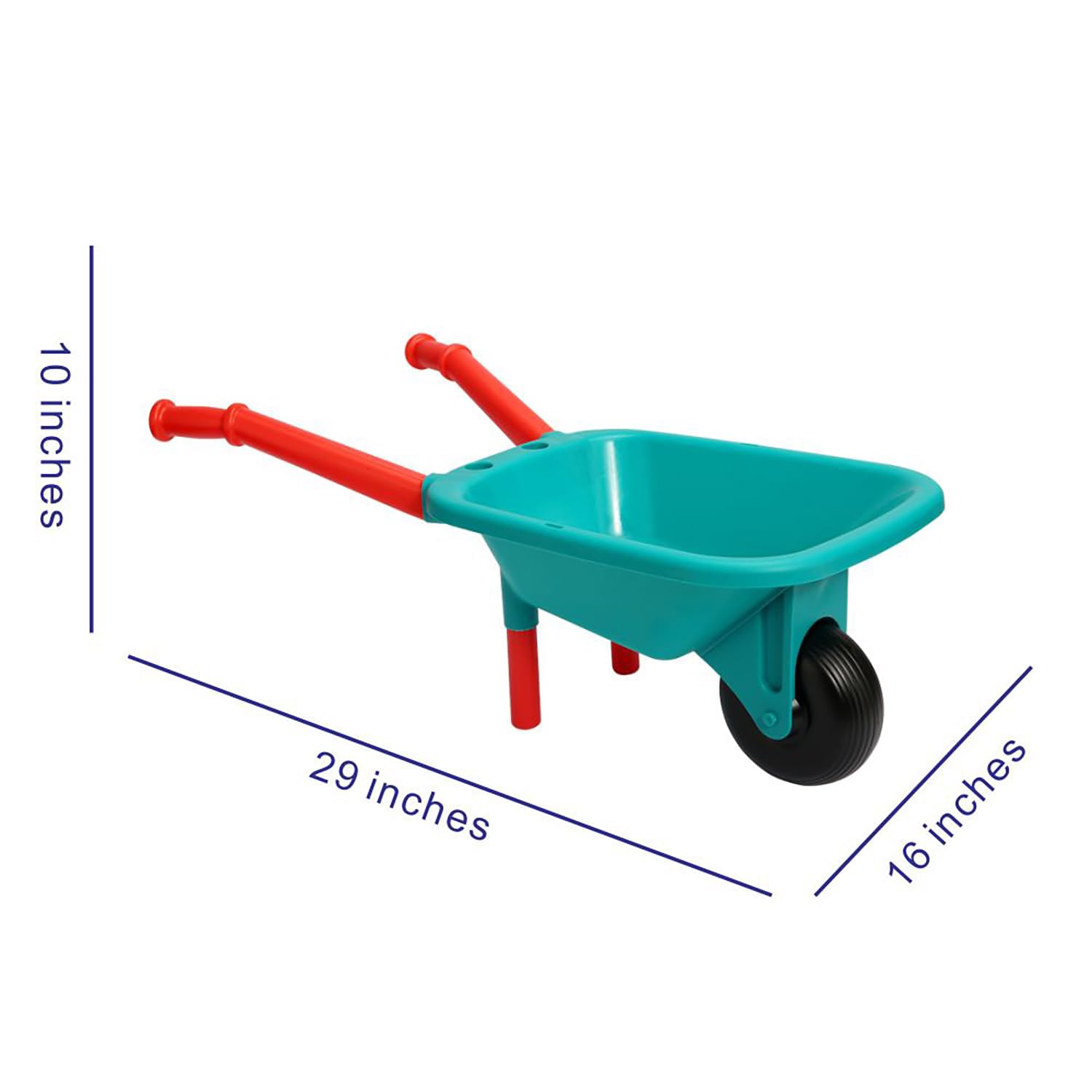 Kids Gardening Set, Includes Wheelbarrow, Watering Can,Gardening Gloves, Gardening Pruner, Hand Rake, Double Hoe, Shovel, Apron with Pocket, Outdoor Indoor Toddler Gardening Tools Set