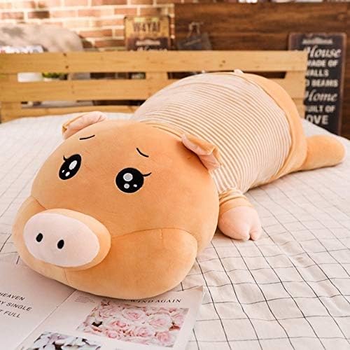 VIUPLUSH New Lovely P Plush Toy Soft Cartoon Animal Pig Stuffed Doll Sofa Pillow Cushion Boyfriend Toy Kid Birthday Gift Toys Must-Have Child Gifts The Favourite Superhero LOL Unboxed