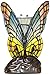 Robert Louis Tiffany Butterfly in Flight Modern Tiffany Style Accent Table Lamp 7 1/2