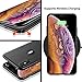 CASEKOO iPhone Xs Case/iPhone X Case, Ultra Thin Slim Fit, Hard Matte Finish Comfortable Touch Anti-Scratch Cover for iPhone Xs (2018) / iPhone X (2017) [Shell Series]-Space Black