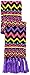 Accessories 22 Girls' 3 Piece Fair Isle Set Ombre Chevron