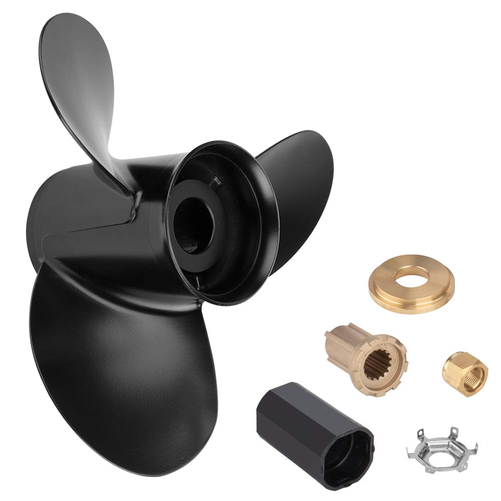Photo 1 of YOUNG PROPS 14 1/2 x 19Replace OEM#48-832830A45 Aluminum Outboard Boat Propeller for Mercury Engine 135-300HP/Mercruiser Alpha One 14.5dia x 19 Pitch Hub Kits Included 15 Spline Tooth RH