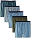 Hanes Ultimate Men's 5-Pack Woven Boxer-Colors May Vary