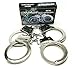 Gingerscoolstuff Metal Handcuffs with Keys. Party Favors for Police Swat Play - Set of Two