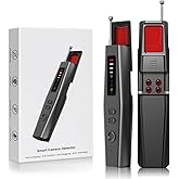 AI 2026 Hidden Camera Detector -GPS Tracker Detector, Anti-Spy Detector, Bug Detector Electronic Sweeper for Hotels, Travel, Home & Office
