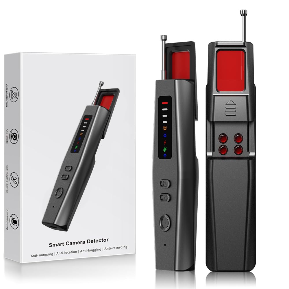 Photo 1 of AI 2026 Hidden Camera Detector -GPS Tracker Detector, Anti-Spy Detector, Bug Detector Electronic Sweeper for Hotels, Travel, Home & Office
