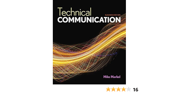 Technical Munication 11th Edition Markel Mike 2014 Paperback Books